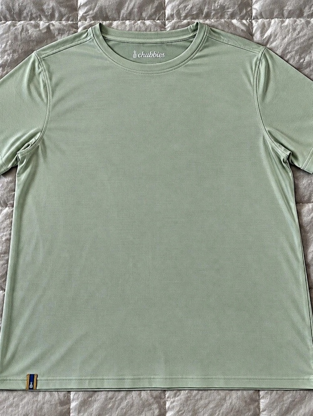 chubbies Short Sleeve Tee in Green Size Large
